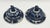 Mid 20th Century Pair of Chinese Style Blue and White Porcelain Temple Ginger Jars For Sale - Image 12 of 18