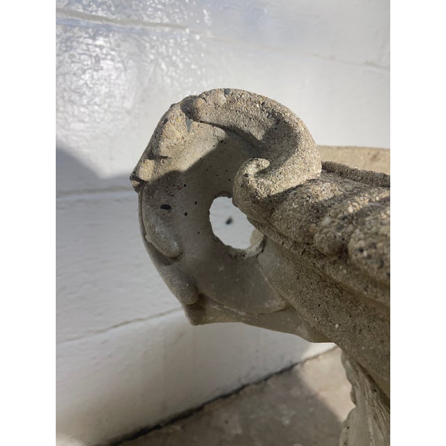 Pair of 19th Century French Concrete Jardineres With Neo Classical Reliefs For Sale - Image 11 of 15