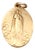 19.2k Gold Our Lady of the Immaculate Conception Pendant For Sale