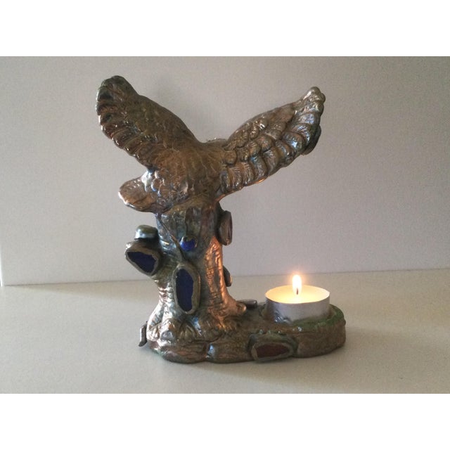 Imperial Eagle Candleholder by Florea Silviu For Sale - Image 4 of 8
