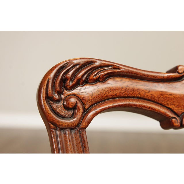 Hickory Chair Set Of Six Chippendale Style Mahogany Dining Chairs For Sale - Image 9 of 18