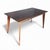 Mid-Century Rectangular Walnut Dining Table with Tapered Legs, 1960s For Sale - Image 4 of 12
