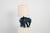 Hollywood Regency Blue Elephant Ceramic Table Lamp, Belgium, 1970s For Sale - Image 6 of 12