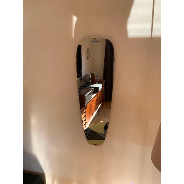 Silver Chrome Mirror, Germany, 1960s For Sale - Image 8 of 10