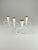 Mid-Century Modern White Candleholders by Gunnar Ander for Ystad-Metall, Sweden, 1950s, Set of 4 For Sale - Image 3 of 9