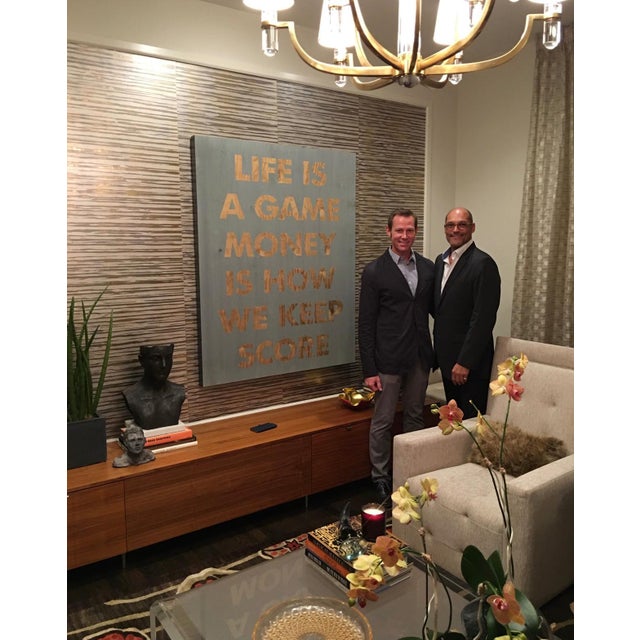 Acrylic on reclaimed wood Born in Tallahasee Fl, William started his artistic career as a color consultant for his...