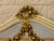 Large Louis XVI Mirror in Lacquered and Gilded Wood, 1900 For Sale - Image 3 of 4