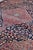 Majestic Navy & Pink Antique Persian Ferehan Sarouk - 9′10″ × 12′11″ For Sale - Image 4 of 13