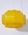 Yellow Mid-Century Yellow Pendant Lamp from Ilka Plast, Germany, 1970s For Sale - Image 8 of 8