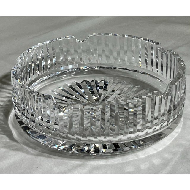 1980s Waterford, Crystal Cigar Ashtray Large For Sale - Image 5 of 6
