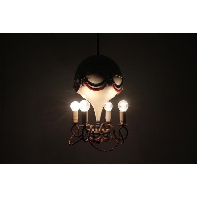 Mid-Century French Air Ballon Ceiling Lamp, 1950s For Sale - Image 18 of 18