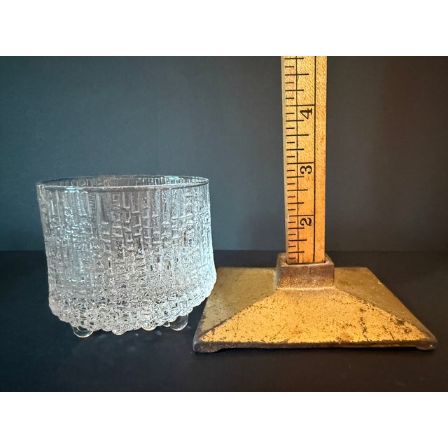 Tapio Wirkkala 1960s Iittala Ultima Thule Rocks Glasses by Tapio Wirkkala, Set of 3 For Sale - Image 4 of 4