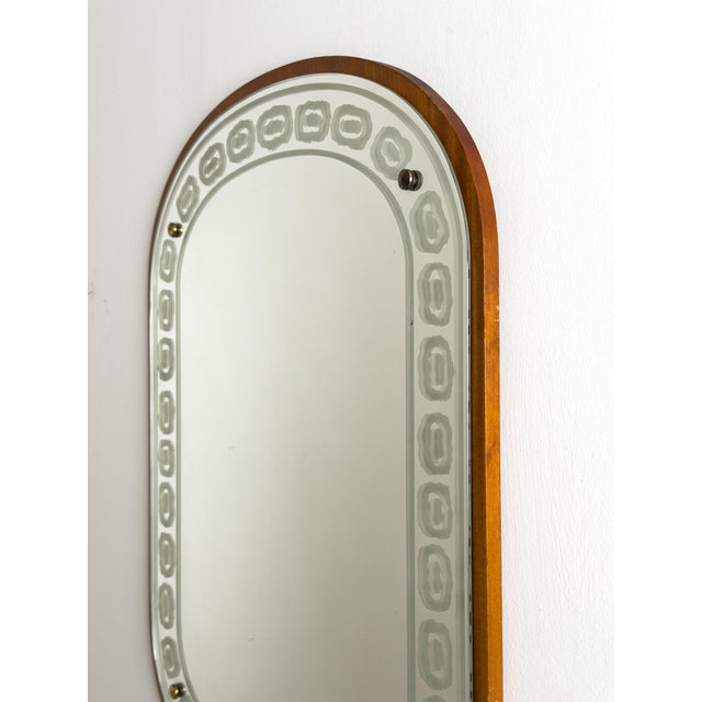 Swedish Modern Mirror, 1940s For Sale - Image 3 of 6