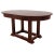 1900 - 1909 Amsterdam School Oval Dining Table attributed to Jac Van Den Bosch for T Binnenhuis, 1909 For Sale - Image 5 of 5