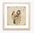Beige Peking Opera Butterfly Hua Character Fine Art Mounted Board Print 16 X 16 For Sale - Image 8 of 15