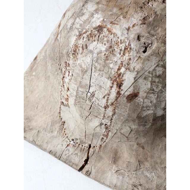 Antique 19th Century American Hand Hewn Dough Bowl For Sale - Image 15 of 18