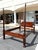 Lexington Furniture Lexington Queen Size Mahogany Rice Carved Poster Bed Frame For Sale - Image 4 of 18