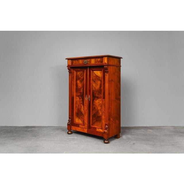 Gründerzeit Wooden Vertiko Sideboard For Sale - Image 4 of 18