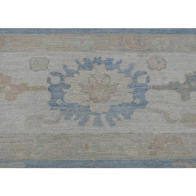 Early 21st Century Square Turkish Oushak Rug 12'1" x 12'5" For Sale - Image 5 of 6