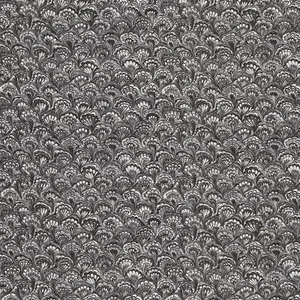 Schumacher Capulet Fabric in Carrara