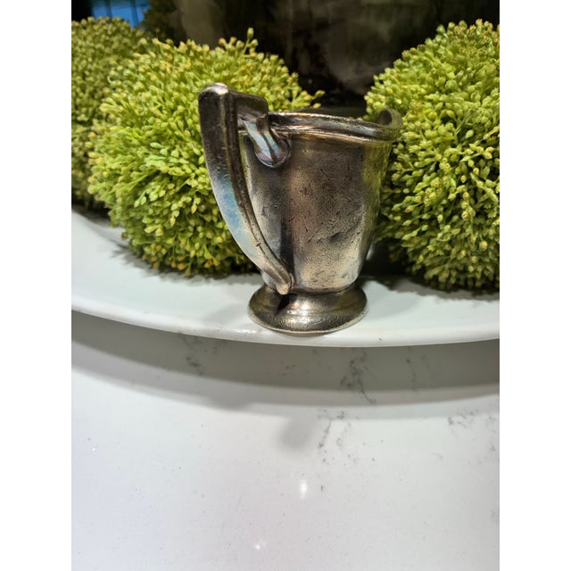 Art Deco International Silver Fred Harvey Sterling Creamer For Sale - Image 3 of 6