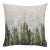 Pine Forest Woven Cushion With Fibre Filler - 55x55cm (22"x22") For Sale