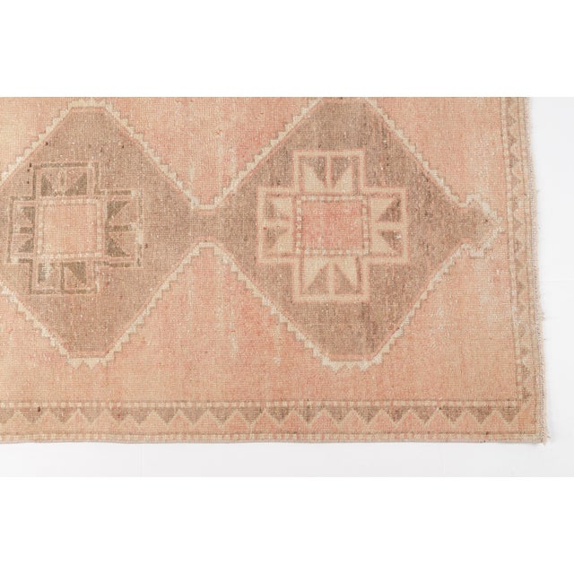 Textile Vintage Handknotted Hallway Runner For Sale - Image 7 of 10