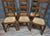 French Rustic Chairs in Wood, 20th Century, Set of 6 For Sale - Image 4 of 6