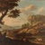 Landscape with Buildings and Shepherds, 1700s, Oil on Canvas For Sale - Image 3 of 11