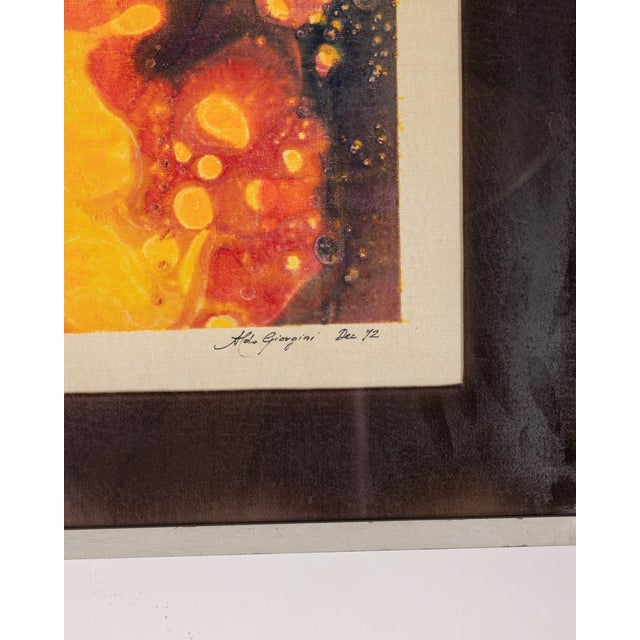 Aldo Giorgini, Pierrot Lunair, 1972, Oil on Canvas For Sale - Image 6 of 7