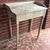 Wood Antique Rustic Pine Work Table For Sale - Image 7 of 7