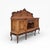 1940s Continental Carved Walnut Sideboard Cabinet With Sculptural Apron For Sale - Image 4 of 18