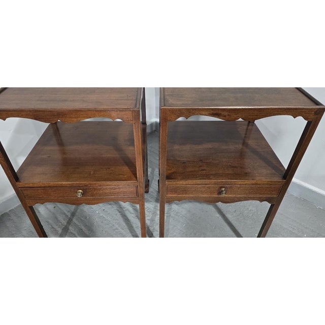 1920s Regency Bedside Lamp Tables, 1920s, Set of 2 For Sale - Image 5 of 11