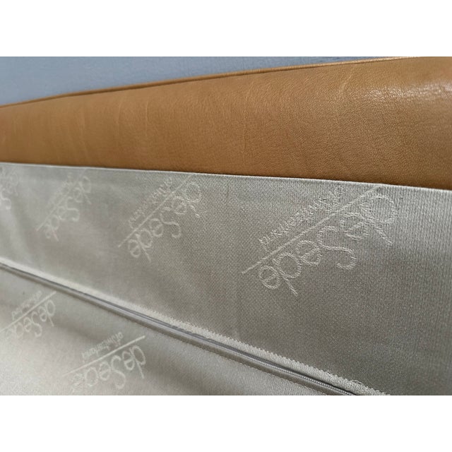 Brown DS2011 Sofa in Leather from de Sede, Switzerland, 1980s For Sale - Image 8 of 9