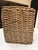 Bielecky Brothers Vintage Kubu Rattan, Rare One Handled, Almost Square Gathering Basket for Cottage Core & Farmhouse Decor - See Pictures! For Sale - Image 4 of 9