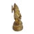 Indian Vintage Small Brass Ganesha Figure For Sale - Image 3 of 5