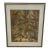 1970s Louise "Lou" Wilson "Forest Deep" Framed Batik Acrylic Forest Artwork. For Sale