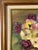 Vintage Pink and Yellow Floral Still Life Painting by M. DeHart – Mid-Century Oil on Canvas For Sale In Orlando - Image 6 of 7