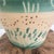 Authentic vintage French Vallauris studio art pottery vase, hand-thrown and hand-glazed in southern France. The underside...