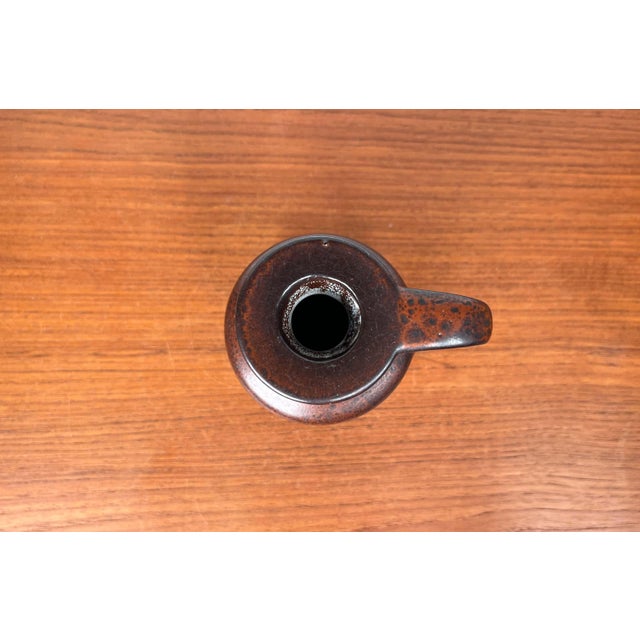 Mid-Century Modern German Pottery Fat Lava Vase from Ceramano, 1960s For Sale - Image 9 of 18