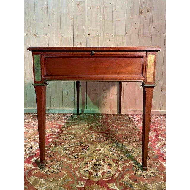 Artist: None Period: 20th century Style: Louis 16th, Directory Condition: Good condition Material: Solid wood Length: 144...