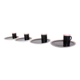 Mid 20th Century Espresso or Tea Set by Lagardo Tackett - Set of 8 For Sale