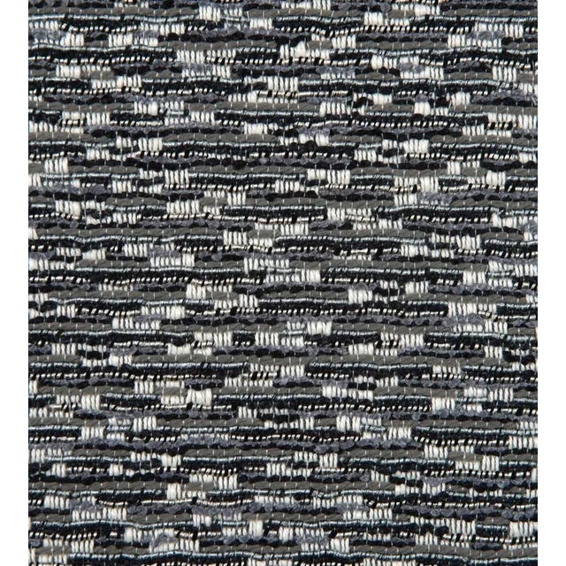 The House of Scalamandré Rocket Fabric, Black For Sale