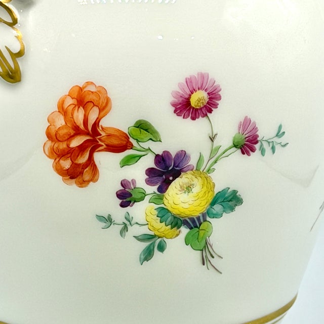 Antique Porcelain Neoclassical Griffin-Handled Amphora Urn Vase from KPM Berlin, 1890s For Sale - Image 5 of 18