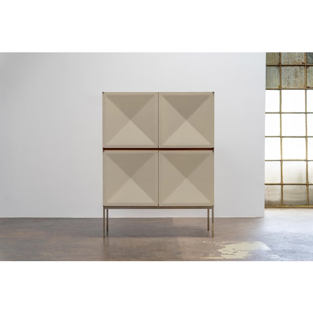 Pointe de Diamant Highboard by Antoine Philippon and Jacqueline Lecoq for Behr, 1962 For Sale - Image 13 of 18