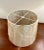 -12" Round natural paper lampshade -12"B x 10"T x 9 1/2"H