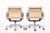 Eames for Herman Miller 2000s Cream Leather Office Chair Pair For Sale - Image 13 of 13