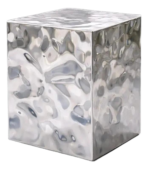 Aura Sculptural Metal Pedestal by Veliento