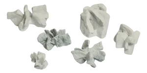 White Rock Sculpture Group in Ceramic by Bryan Blow, 1970s, Set of 5