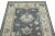 Early 21st Century Gray Floral Design Handwoven Wool Turkish Oushak Rug 3'10" X 6'2" For Sale - Image 4 of 7